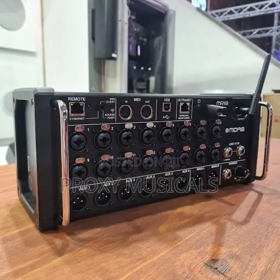 Midas Mr18 Tablet-Controlled Digital Mixer