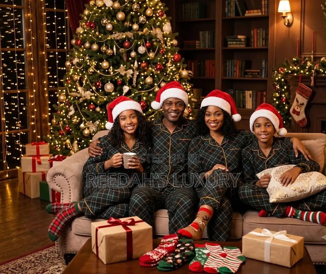 Uk Edition Family Christmas Pyjamas Set