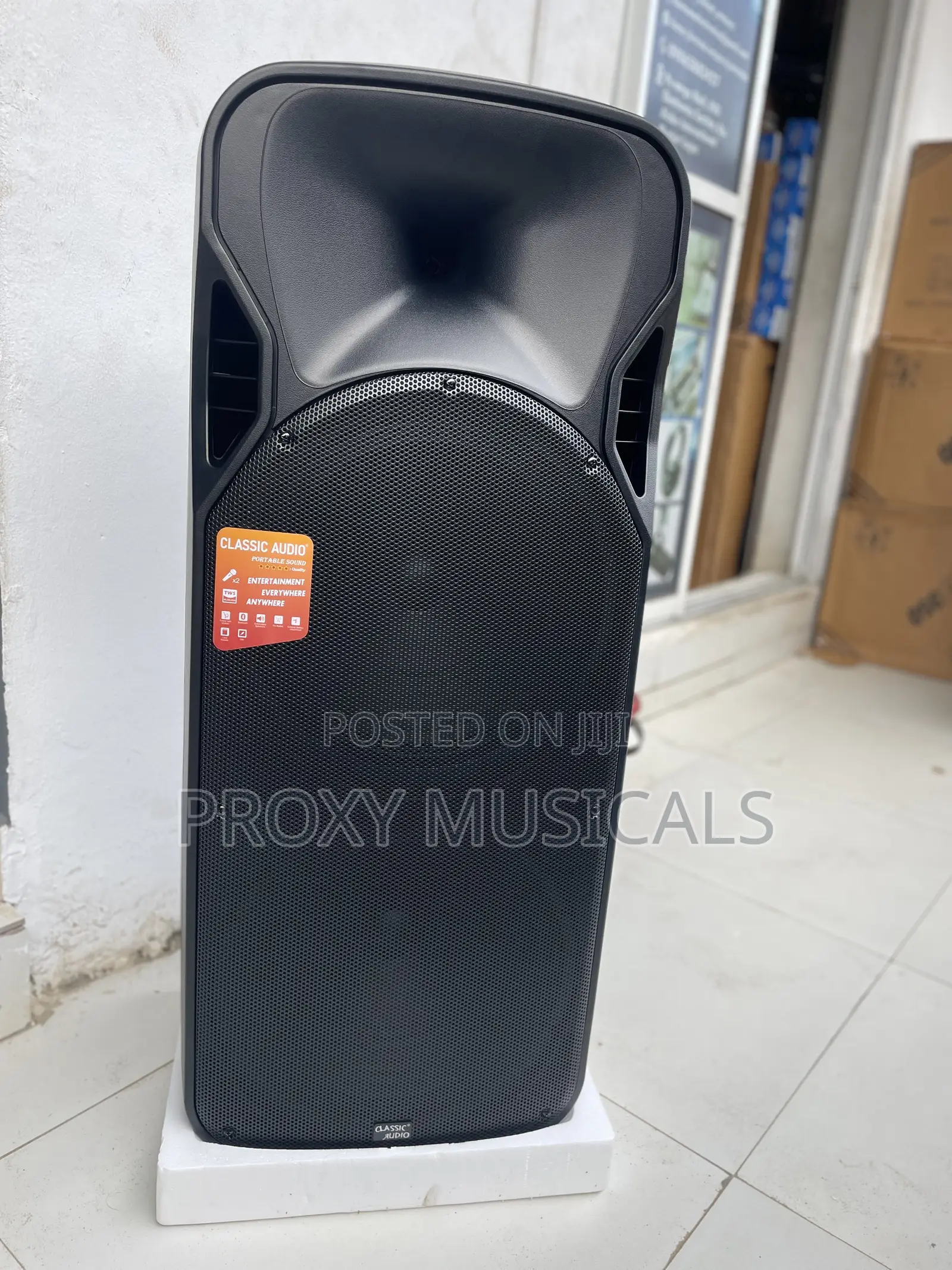 Classic Audio Double 15inches PA System