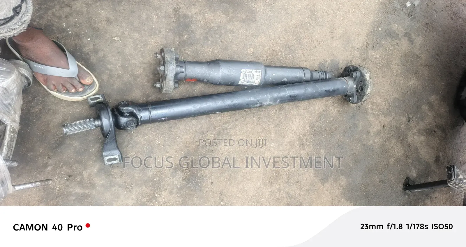 Complete Propeller for GLK 2013 Model 4matic