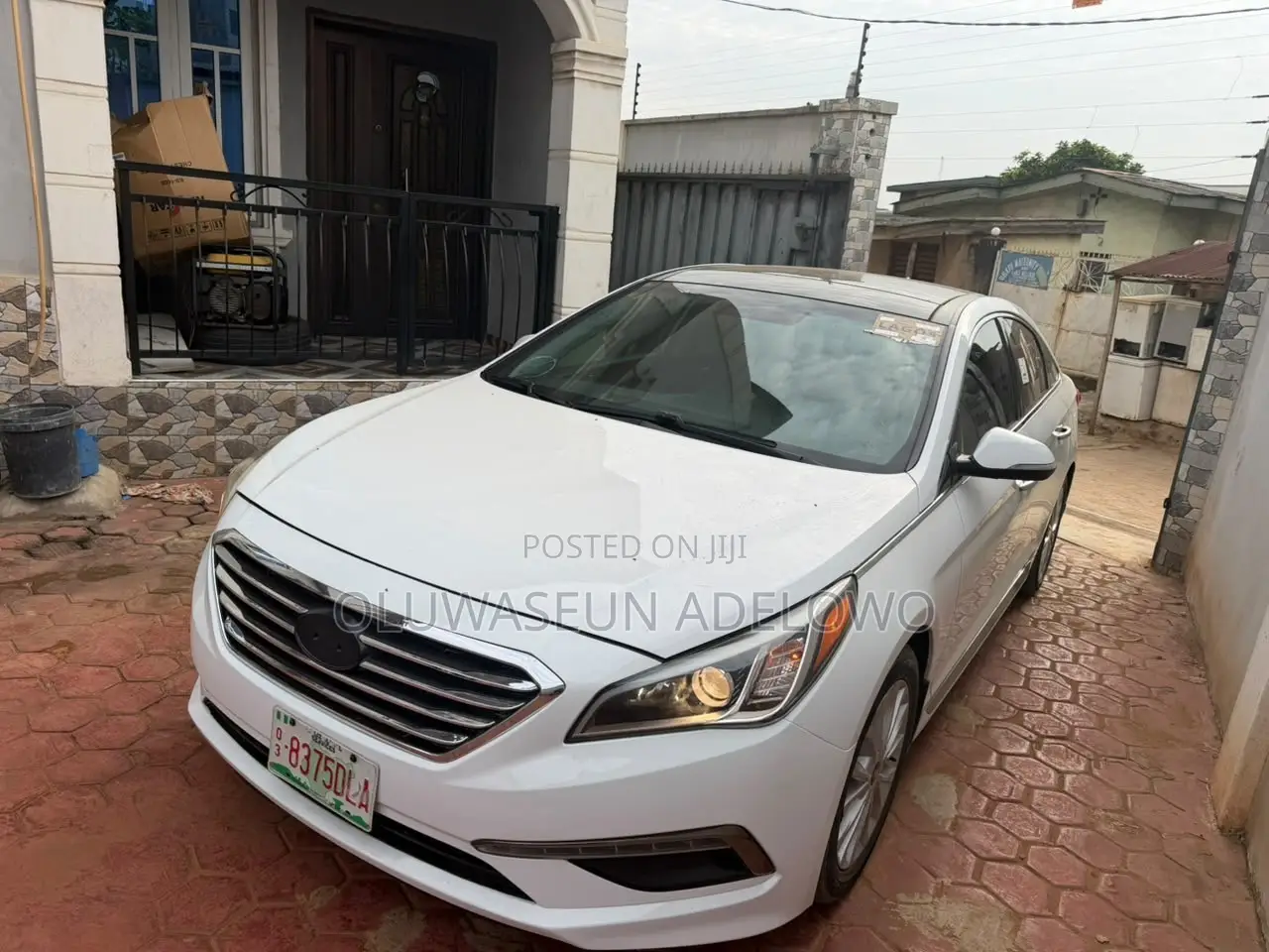 Hyundai Sonata Limited 2.0T 4dr Sedan (2.0L 4cyl Turbo 6A) 2015 White