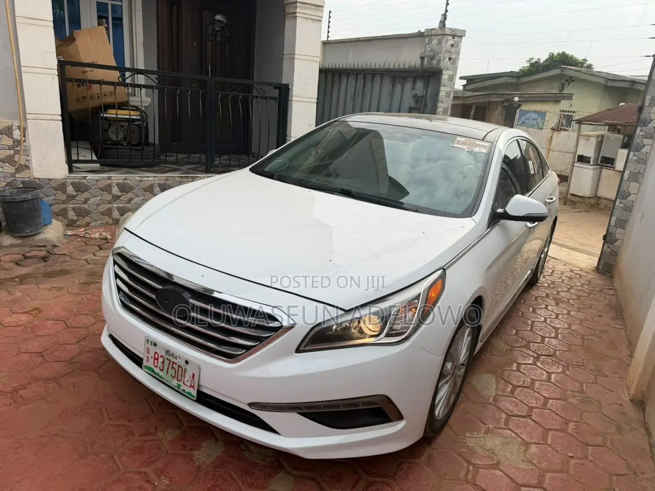 Hyundai Sonata Limited 2.0T 4dr Sedan (2.0L 4cyl Turbo 6A) 2015 White