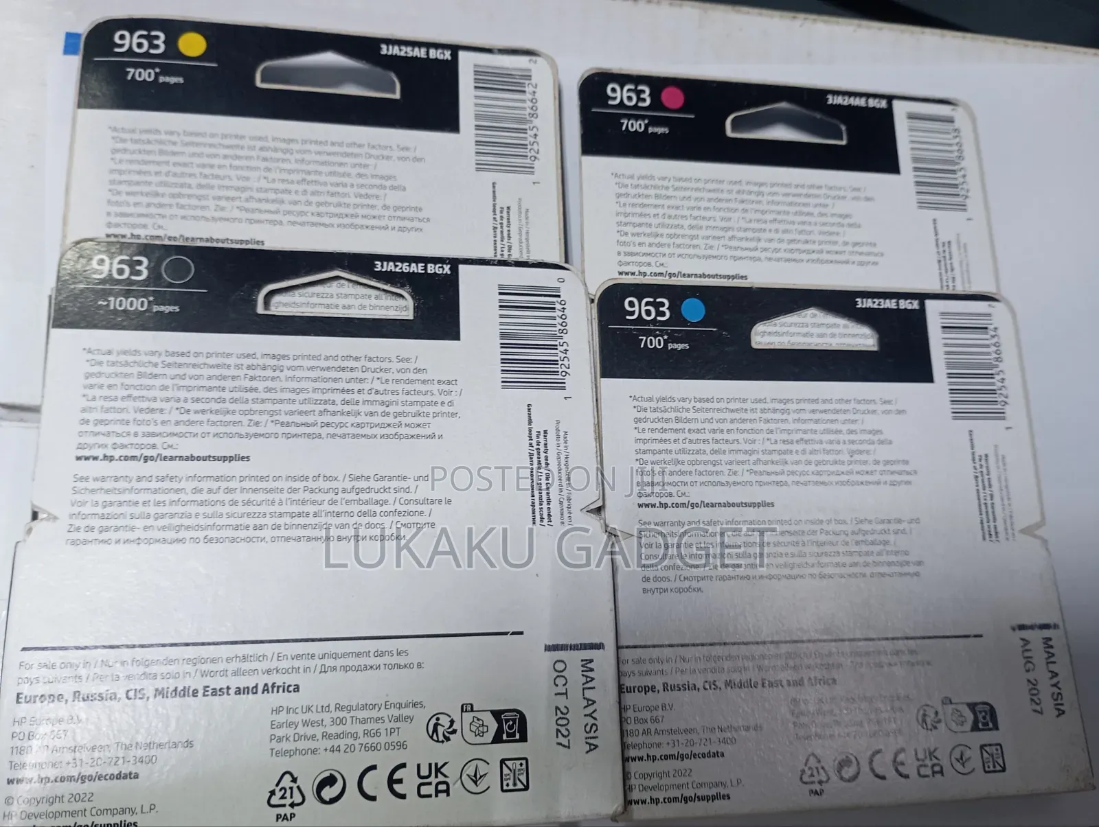Original HP 963 Ink Cartridge