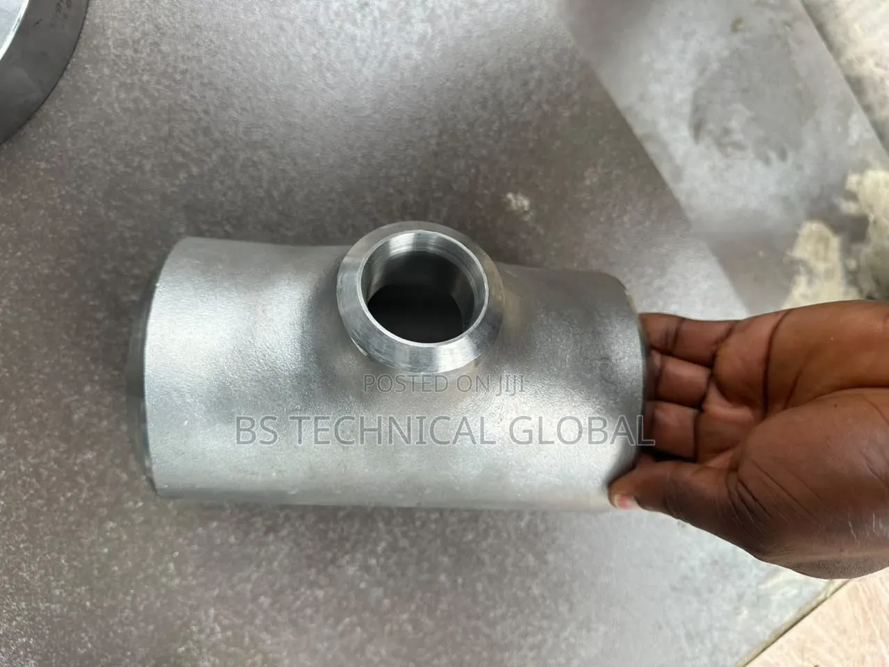 Reducer Stainless Tee 4"x2" SCH 160