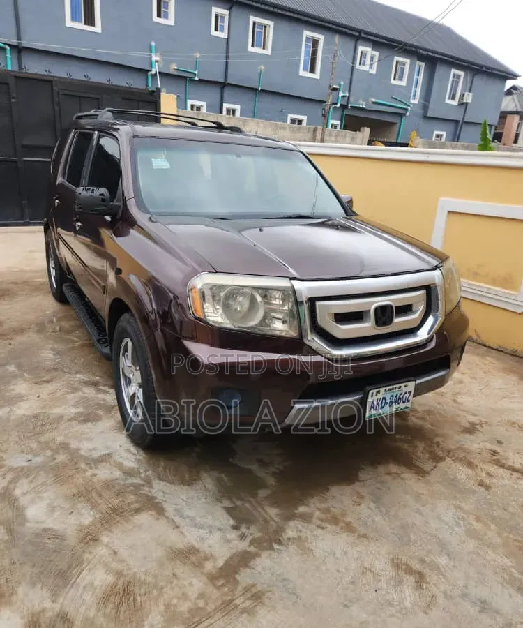 Honda Pilot LX 4dr SUV 4WD (3.5L 6cyl 5A) 2010 Burgundy