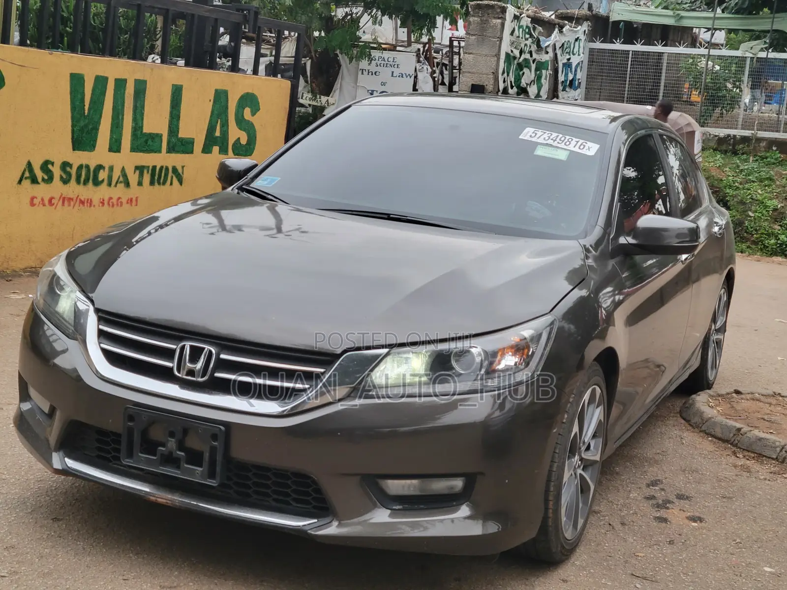 Honda Accord EX-L 4dr Sedan (2.4L 4cyl CVT) 2015 Gray