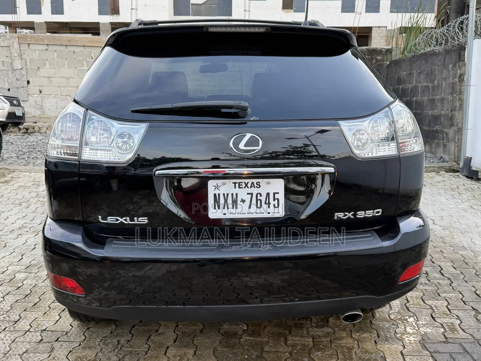 Lexus RX 350 AWD 2008 Black