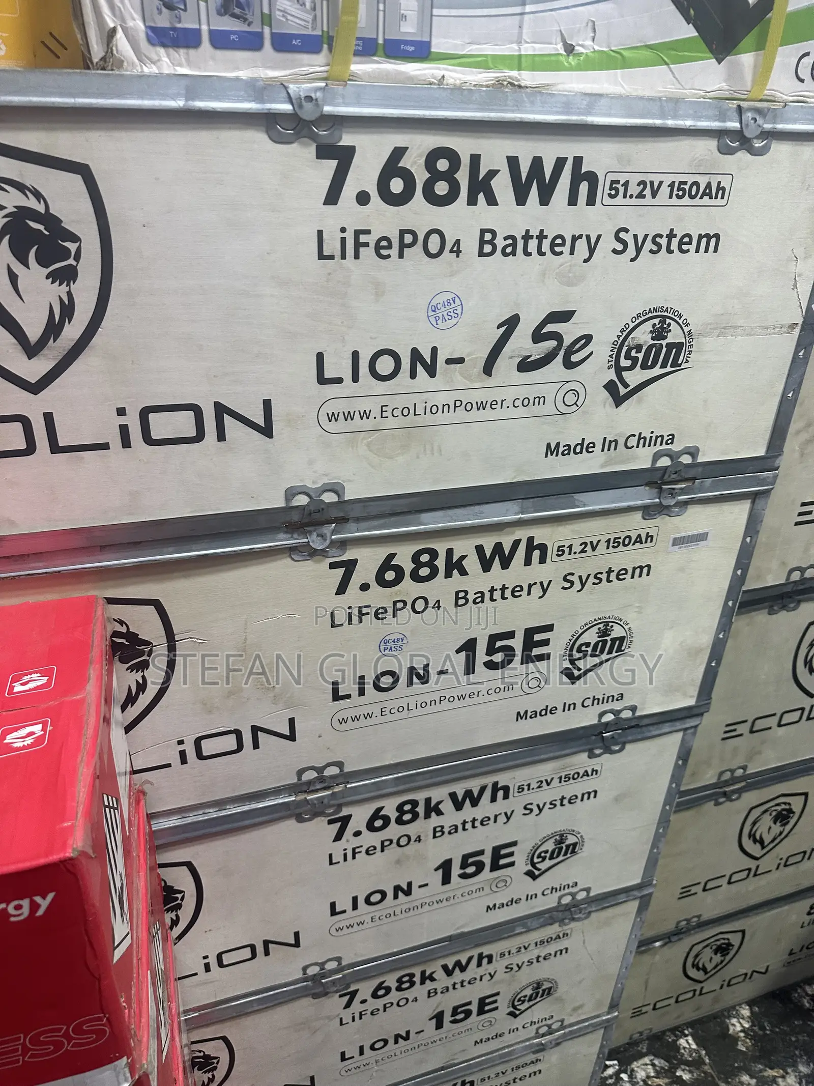 7.6kwh .48v Ecolion Littium Battery