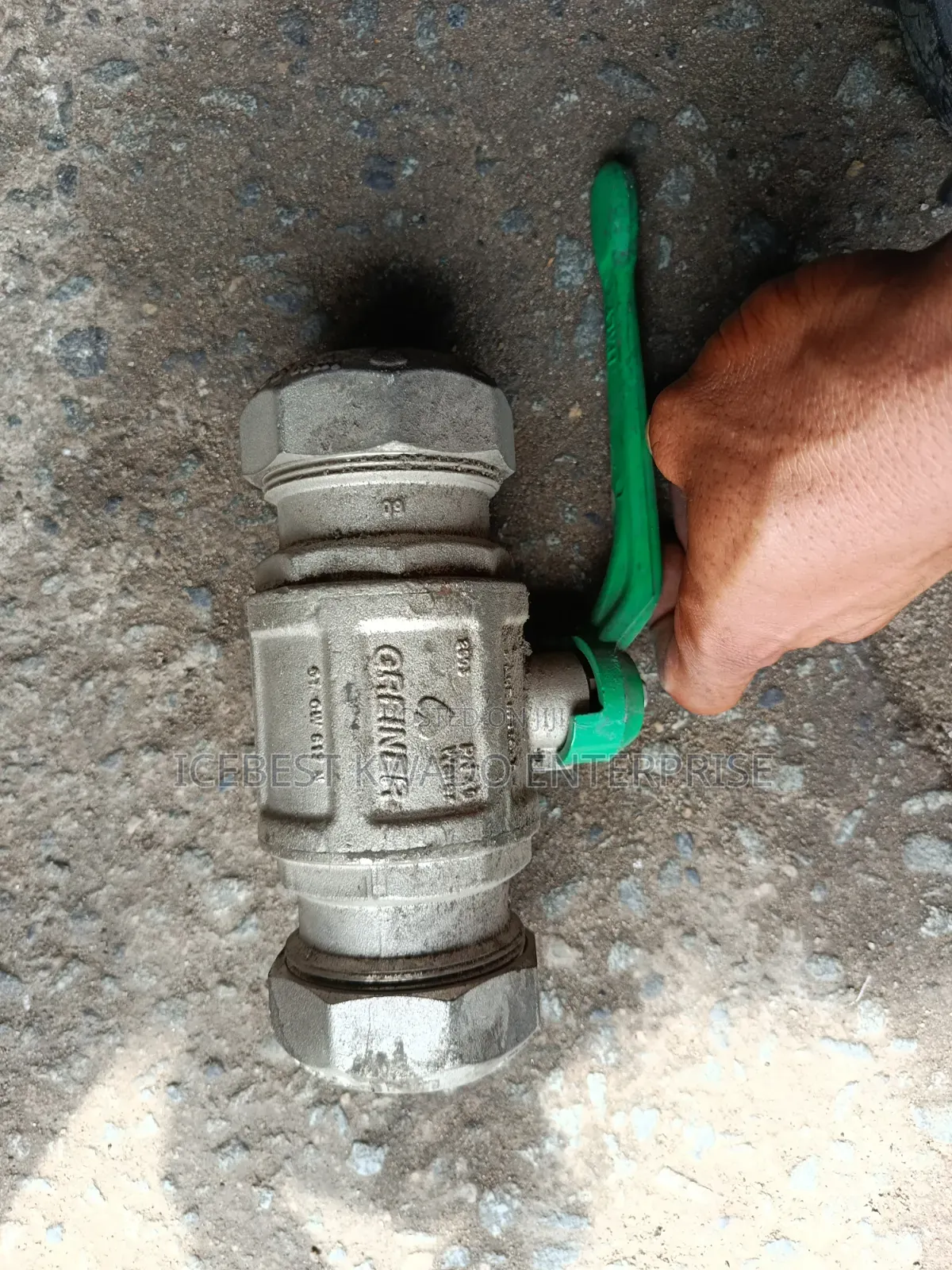 63mm HDPE Ball Valve Stainless Steel