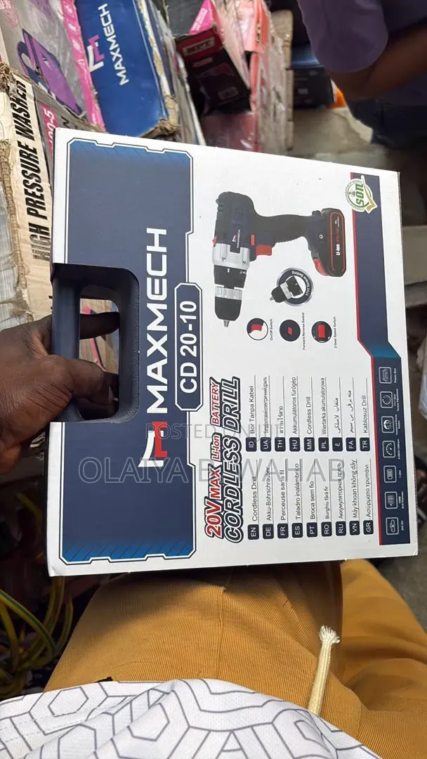 Maxmech Cd 24-13bi 20v Max Brushless Cordless Drill