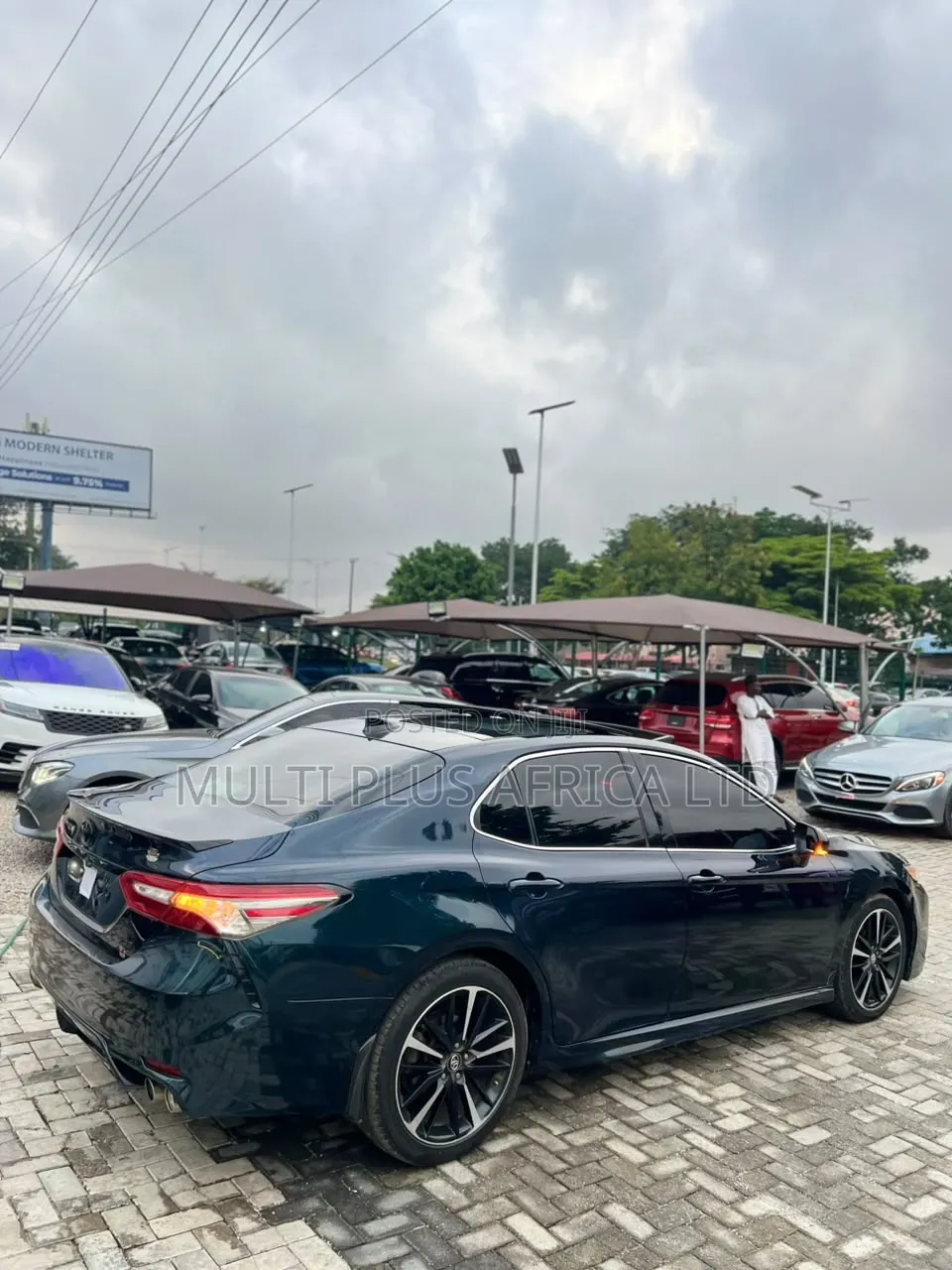 Toyota Camry XSE V6 FWD (3.5L 6cyl 8AM) 2018 Blue