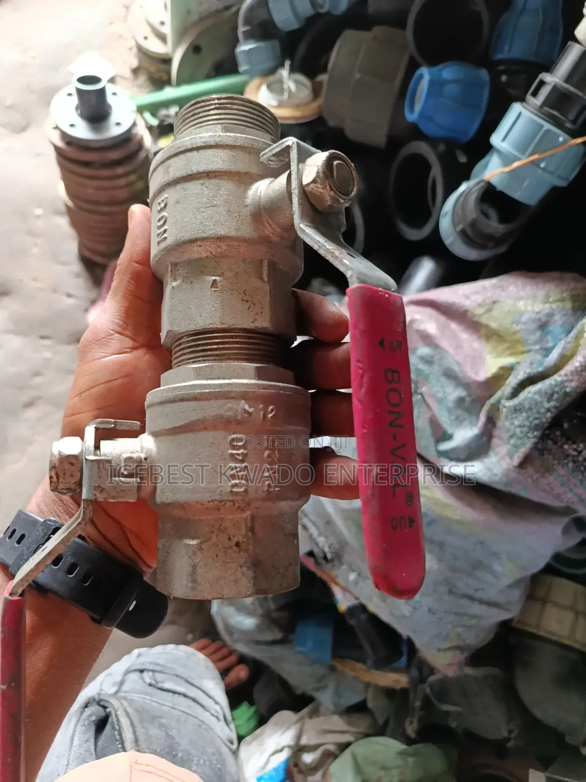 63mm Brass Ball Valve MF