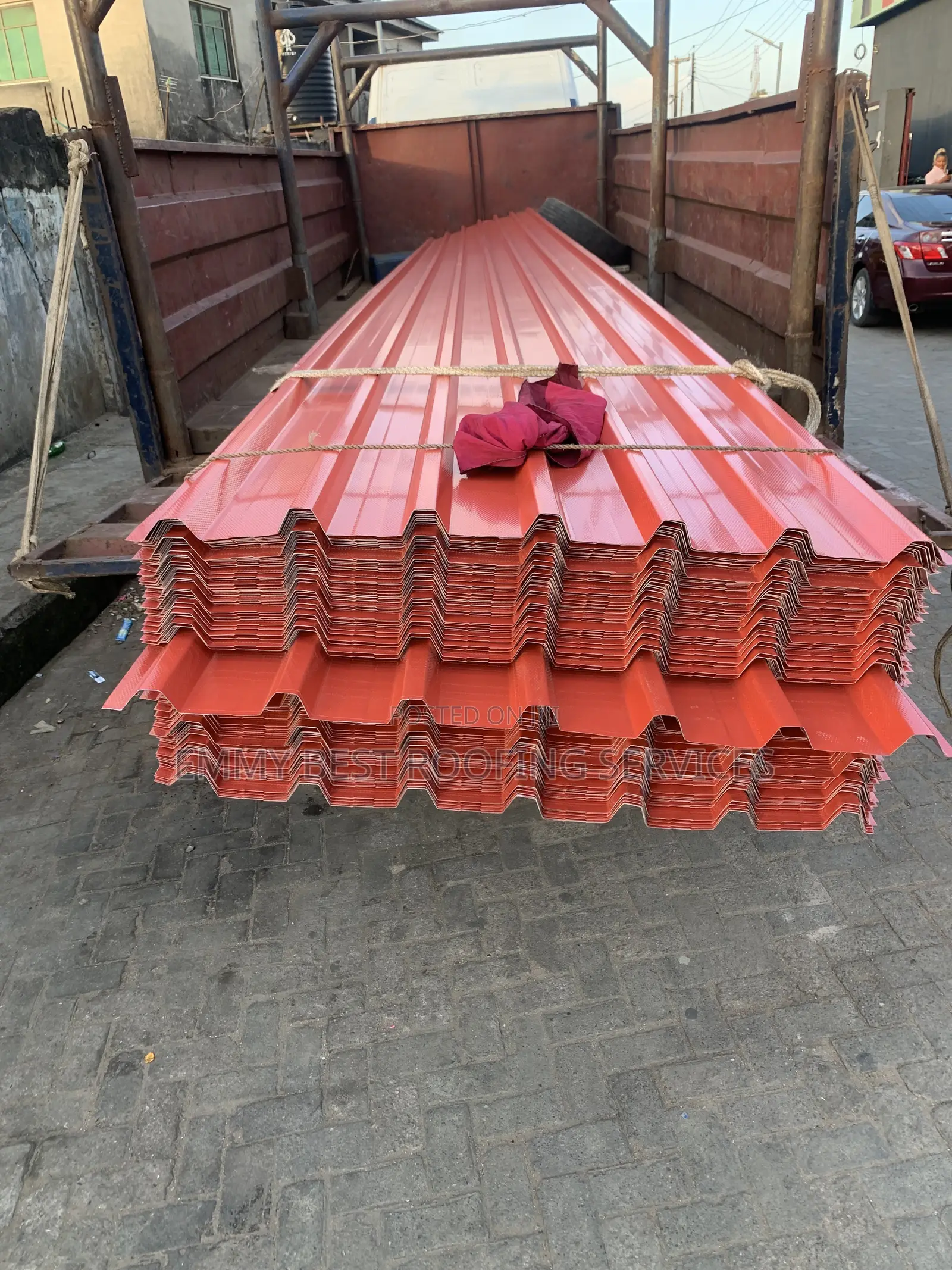 Red Normal Corrugation Roofing Sheet 0.70mm - Extra Thick