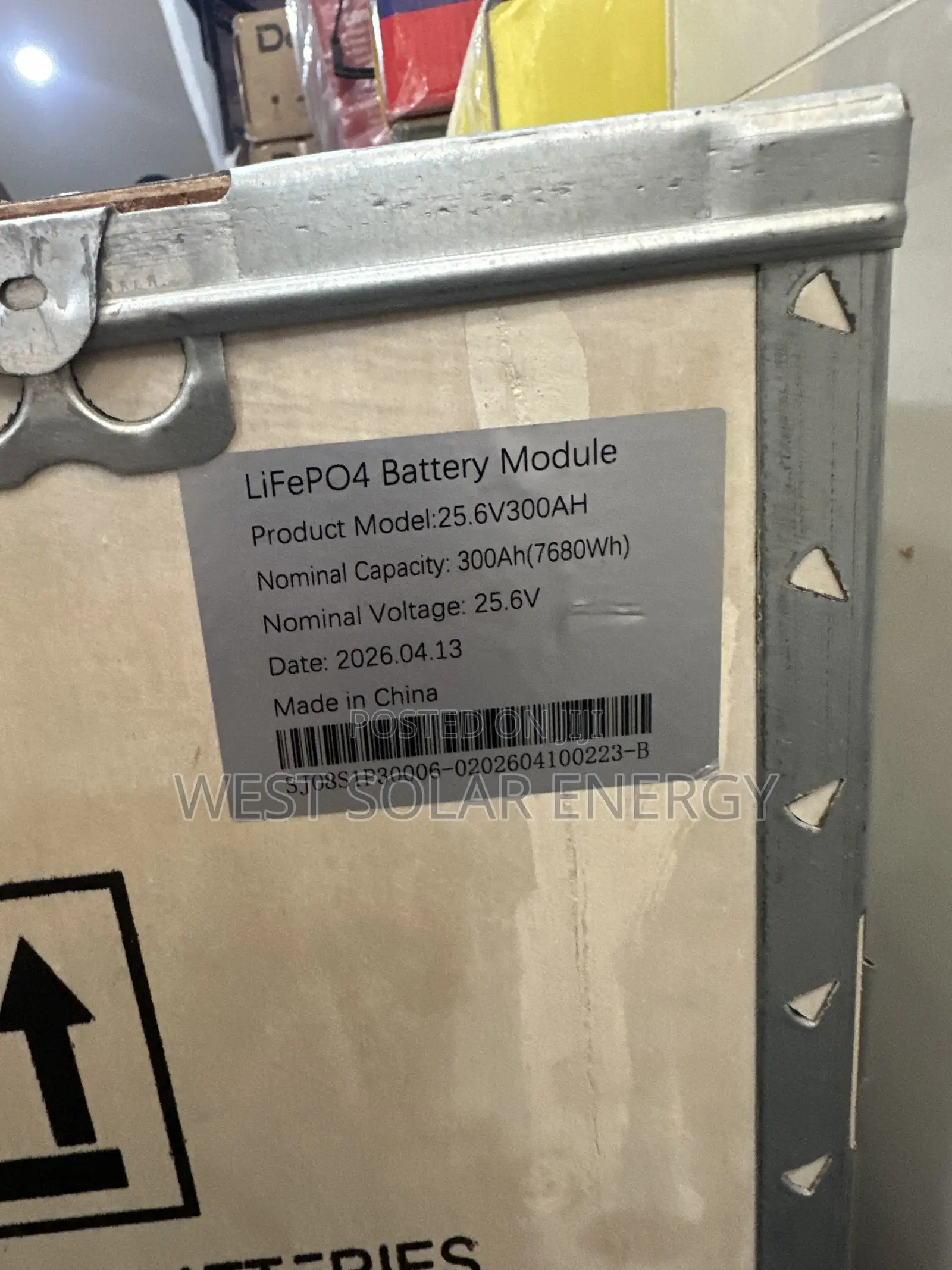 7.6kwh 24V SMS Lithium Ion Battery