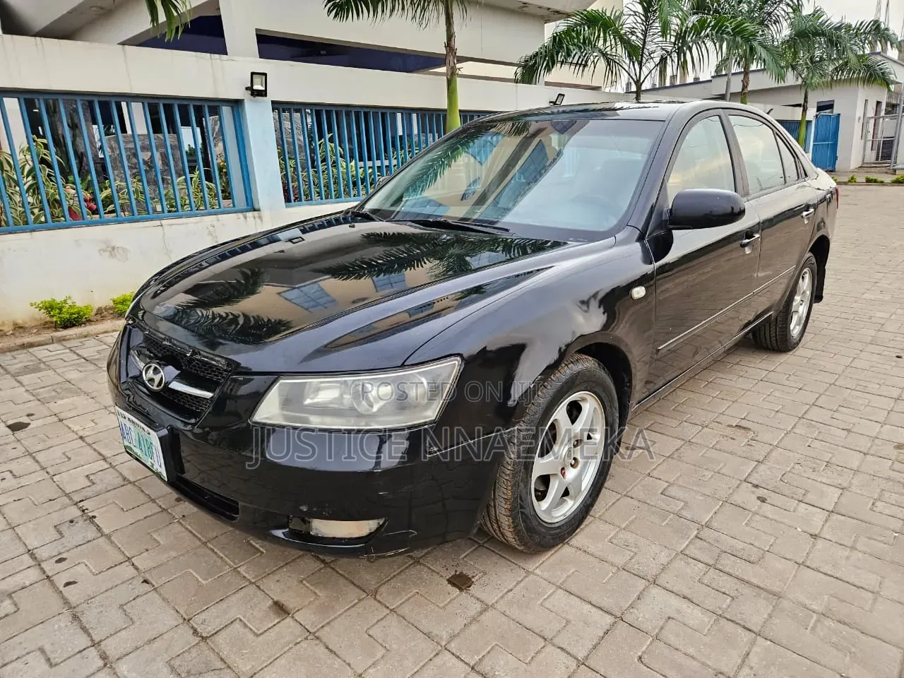 Hyundai Sonata 2008 Black