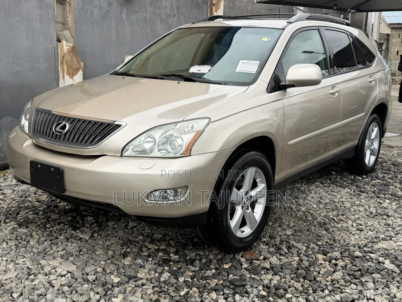 Lexus RX 350 2007 Gold