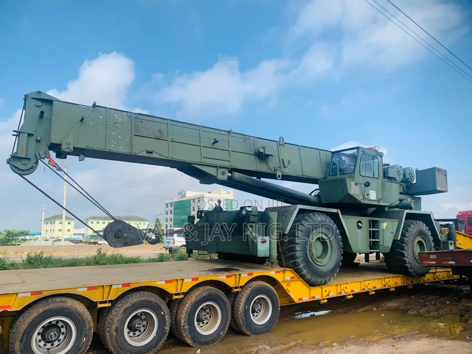 75 Tons Grove 4x4 Rough Terrain Crane - Foreign Use