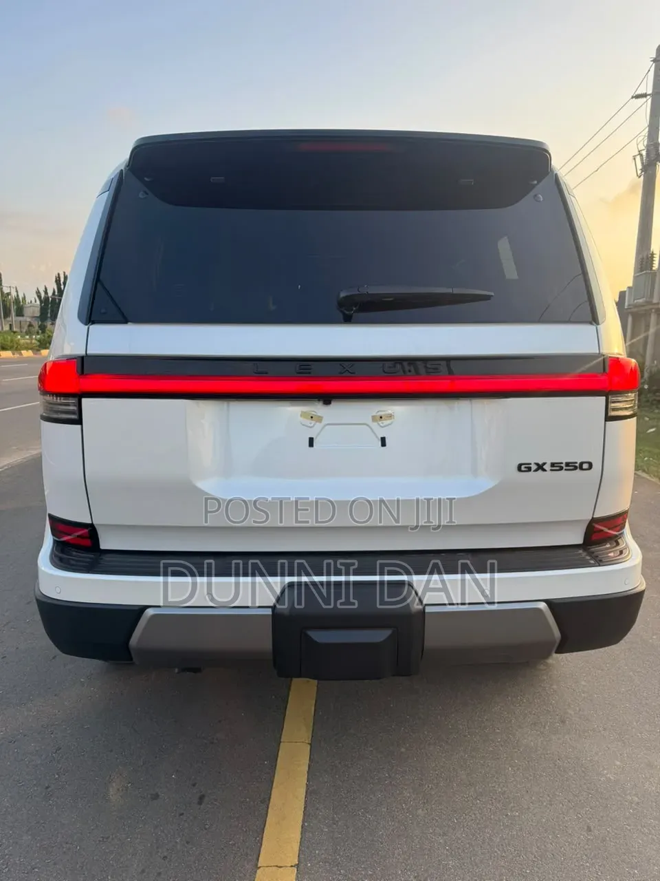 New Lexus GX 550 Luxury 4WD 2025 White