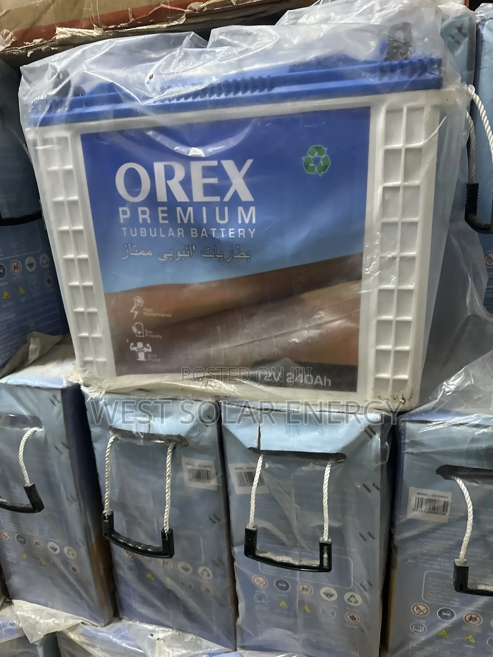 OREX PREMIUM 240Ah 12v Tubular Battery