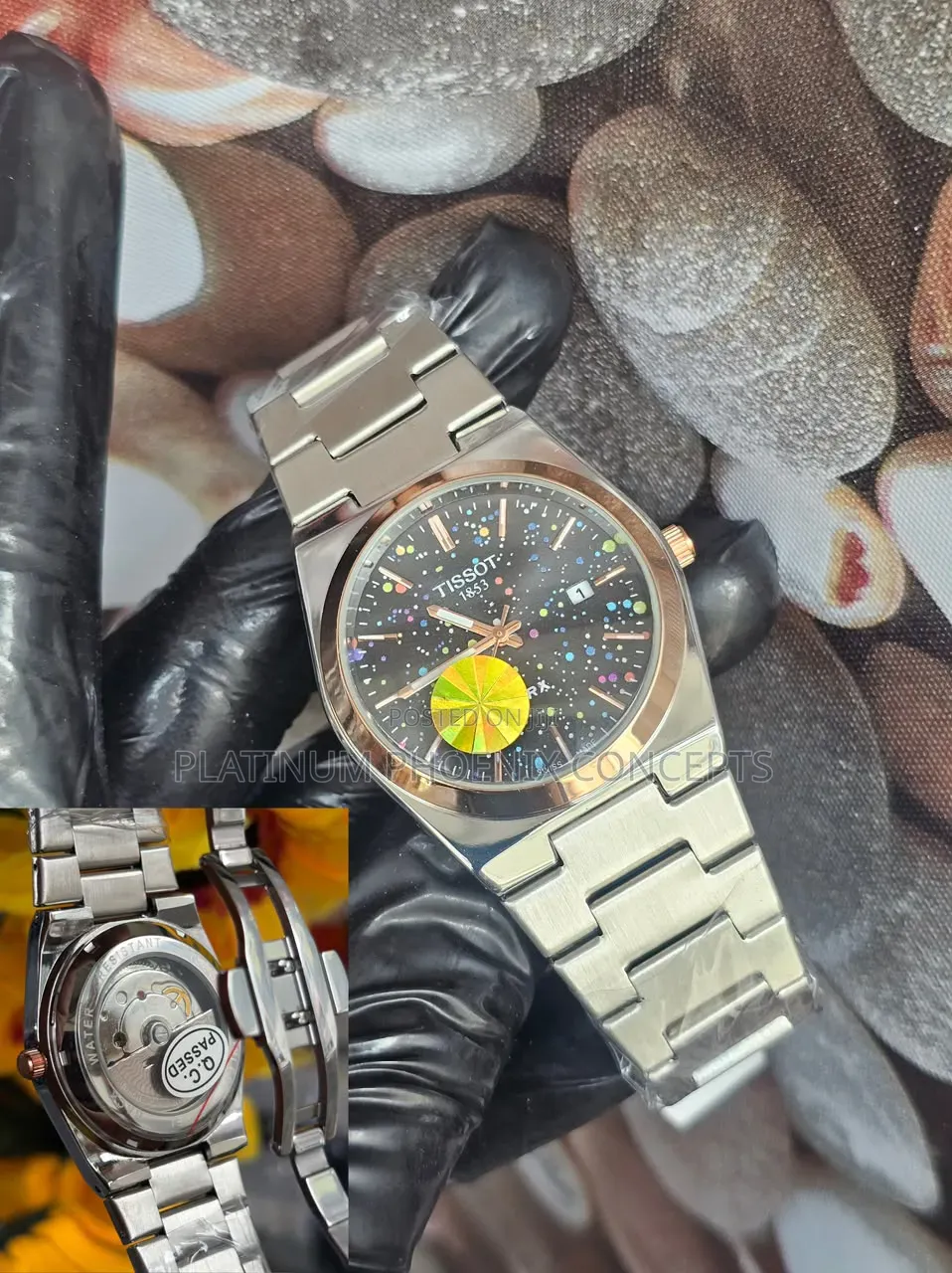 High Quality Tissot Watch With Perpetual Movement, Date Fully Boxed