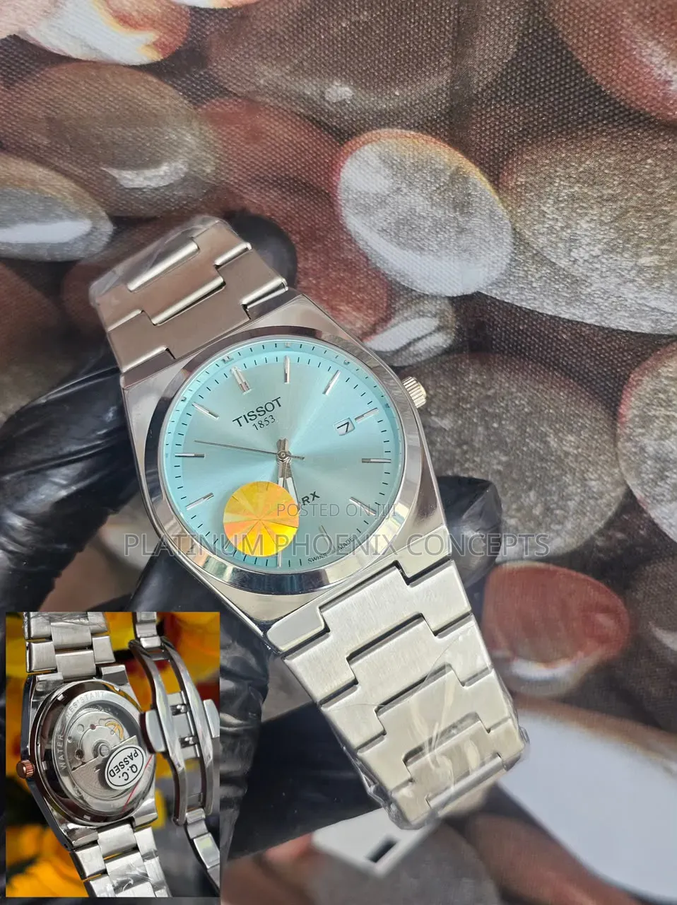 High Quality Tissot Watch With Perpetual Movement, Date Fully Boxed