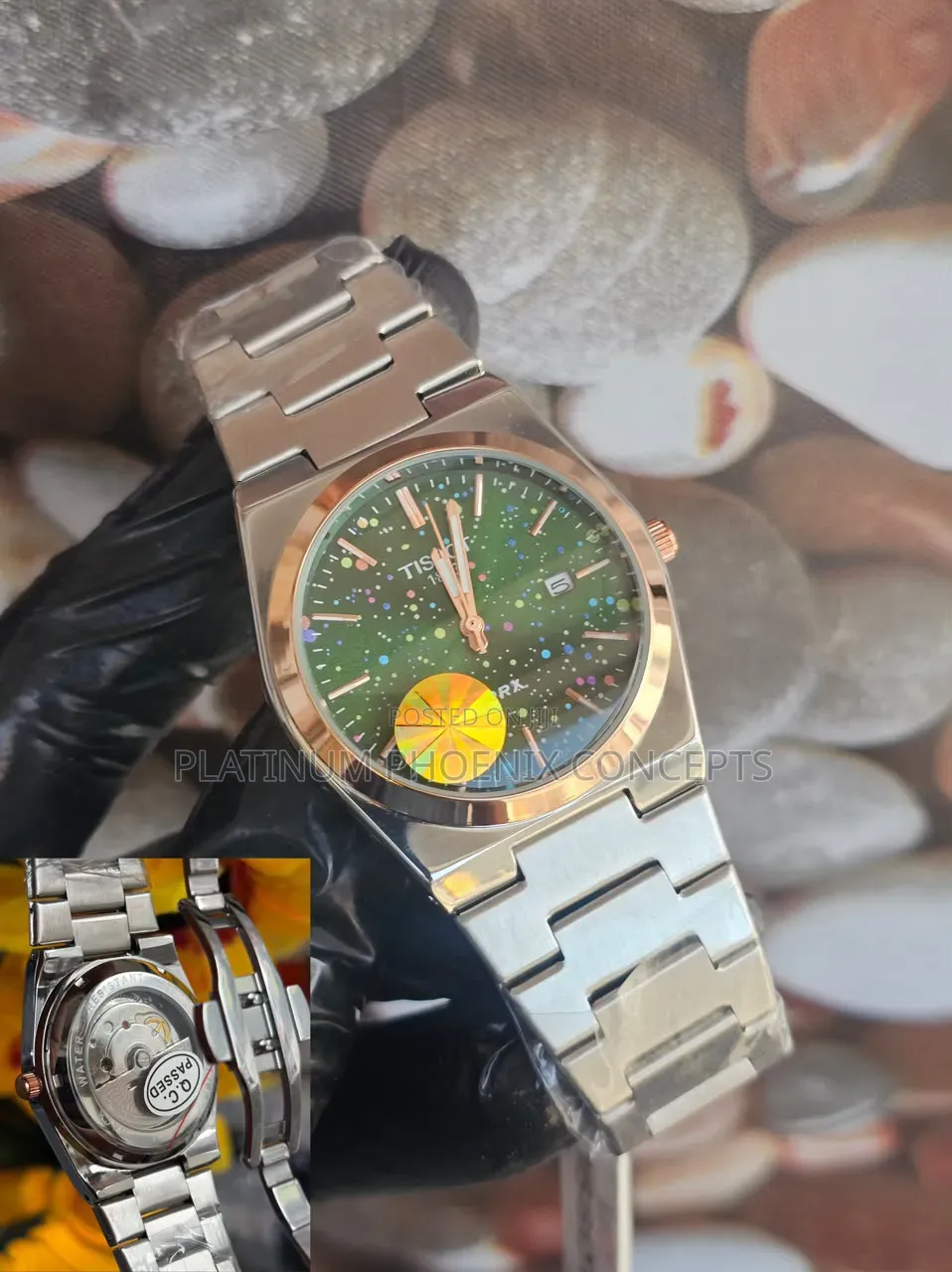 High Quality Tissot Watch With Perpetual Movement, Date Fully Boxed