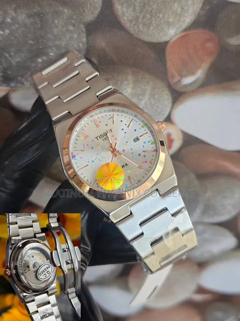 High Quality Tissot Watch With Perpetual Movement, Date Fully Boxed