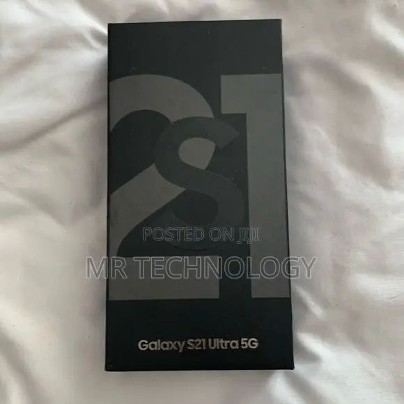 New Samsung Galaxy S21 Ultra 5G 256 GB Black