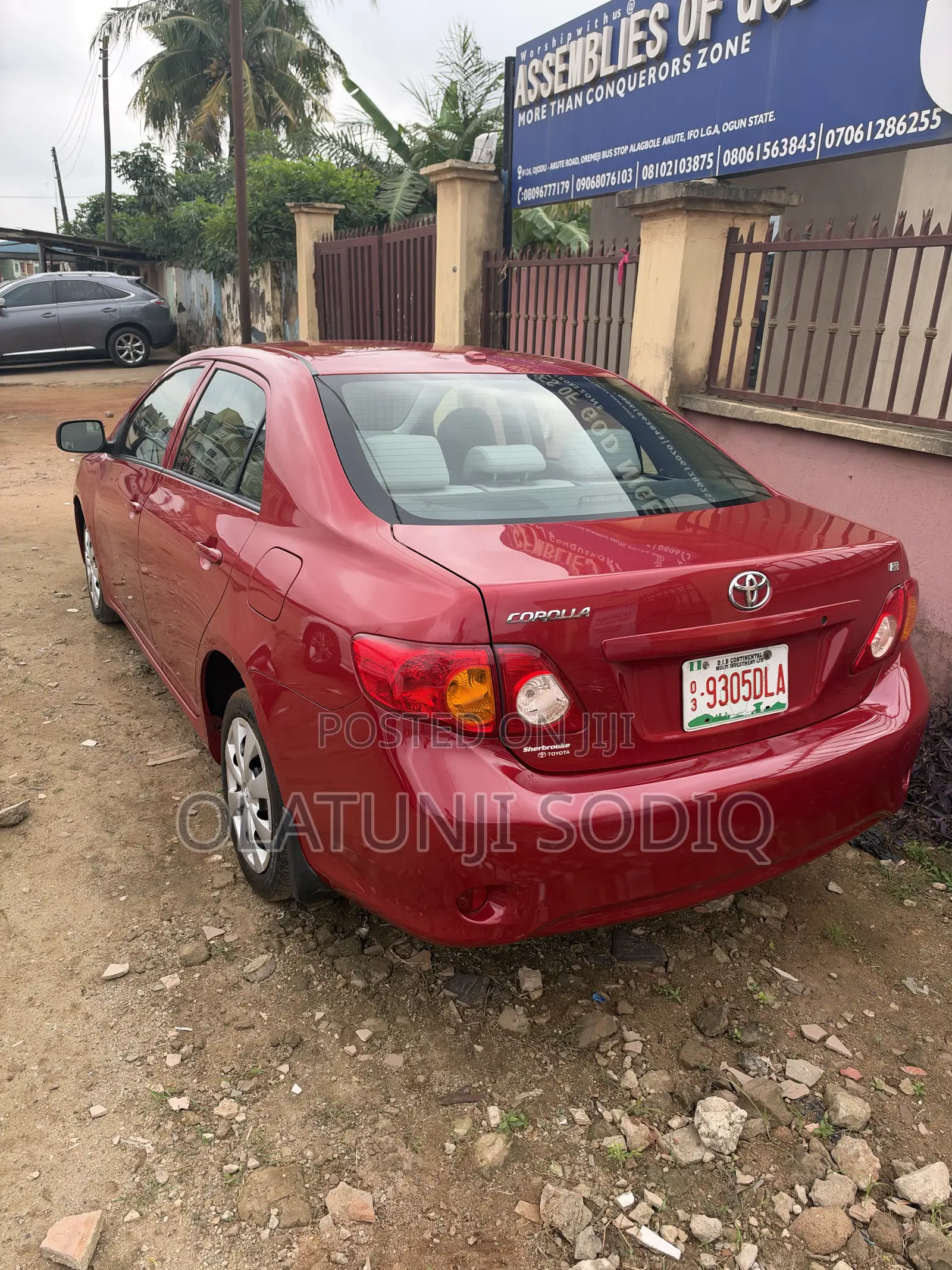 Toyota Corolla LE 4dr Sedan (1.8L 4 cyl 4A) 2009 Red