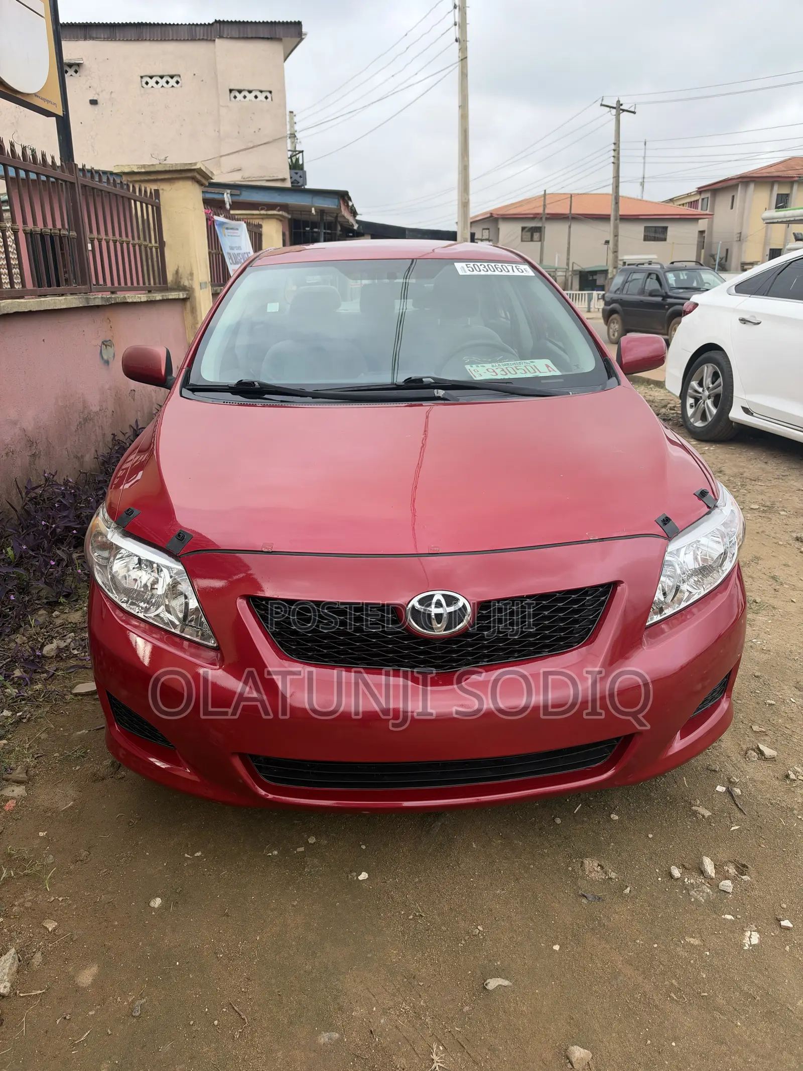 Toyota Corolla LE 4dr Sedan (1.8L 4 cyl 4A) 2009 Red