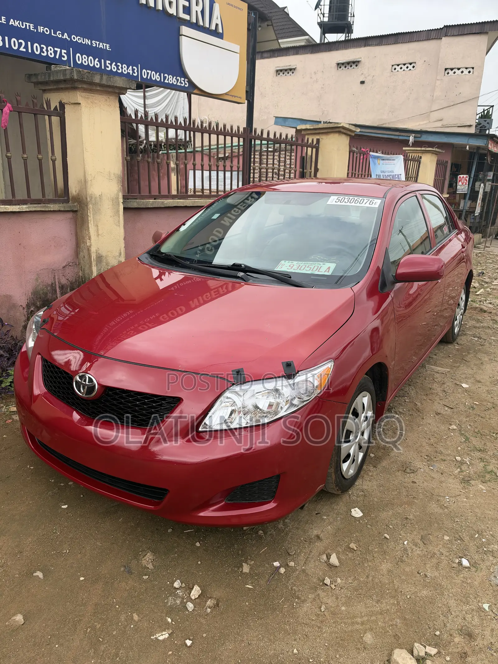 Toyota Corolla LE 4dr Sedan (1.8L 4 cyl 4A) 2009 Red