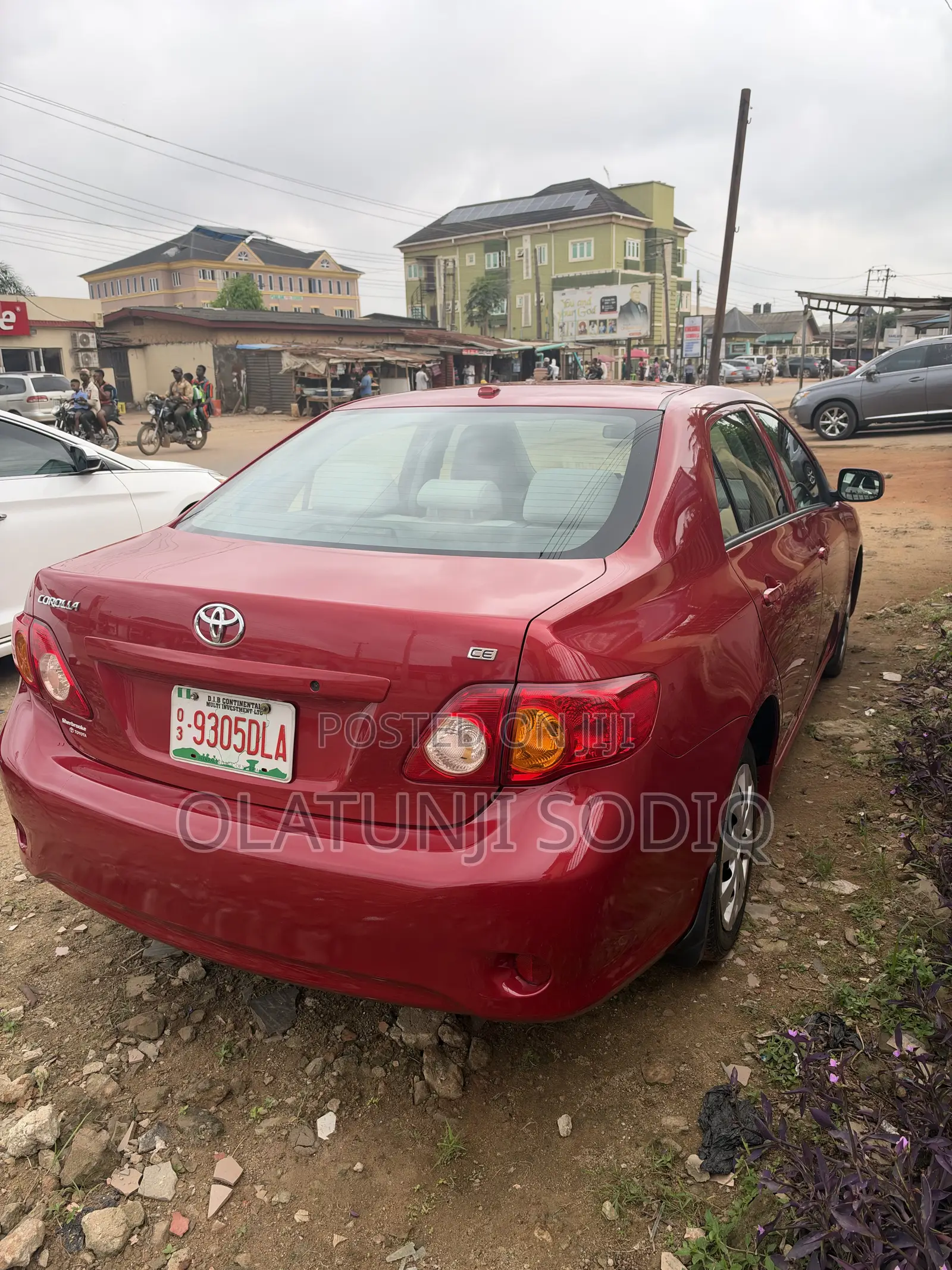 Toyota Corolla LE 4dr Sedan (1.8L 4 cyl 4A) 2009 Red