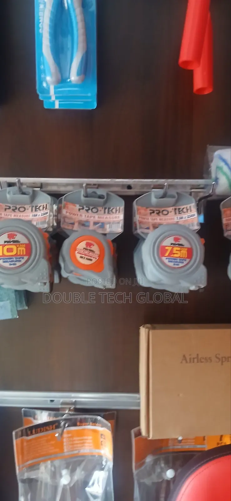Original Pro-Tech Power Tape Measure 10m X 25mm P-10