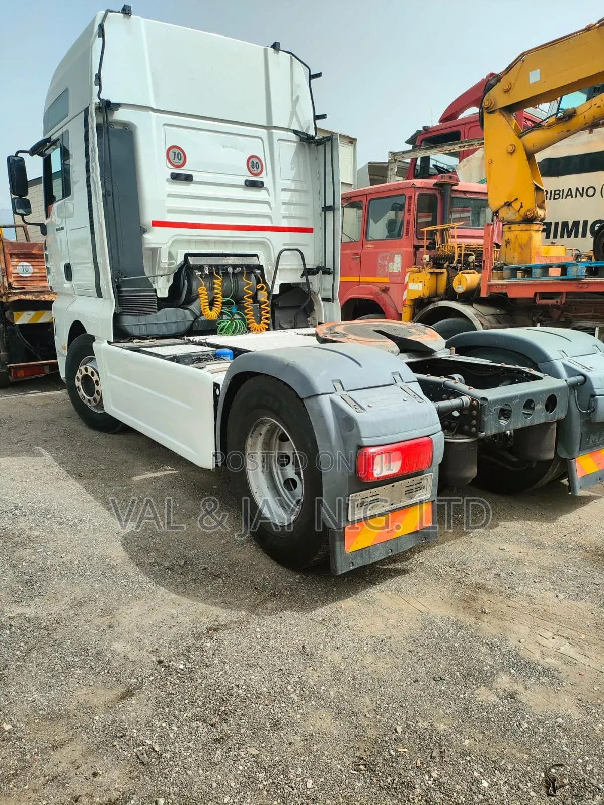 Man Diesel Trailer Head - Tga 18.480 - Foreign Use