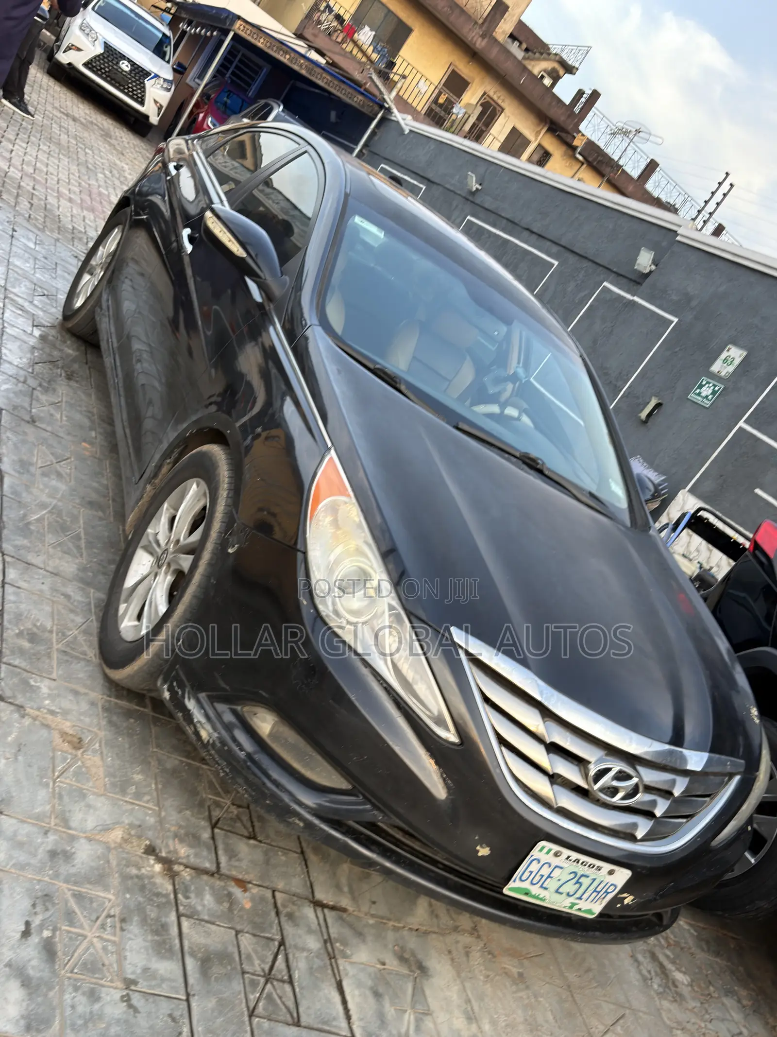 Hyundai Sonata Limited 2.0T Sedan (2.0L 4cyl 6A) 2013 Black