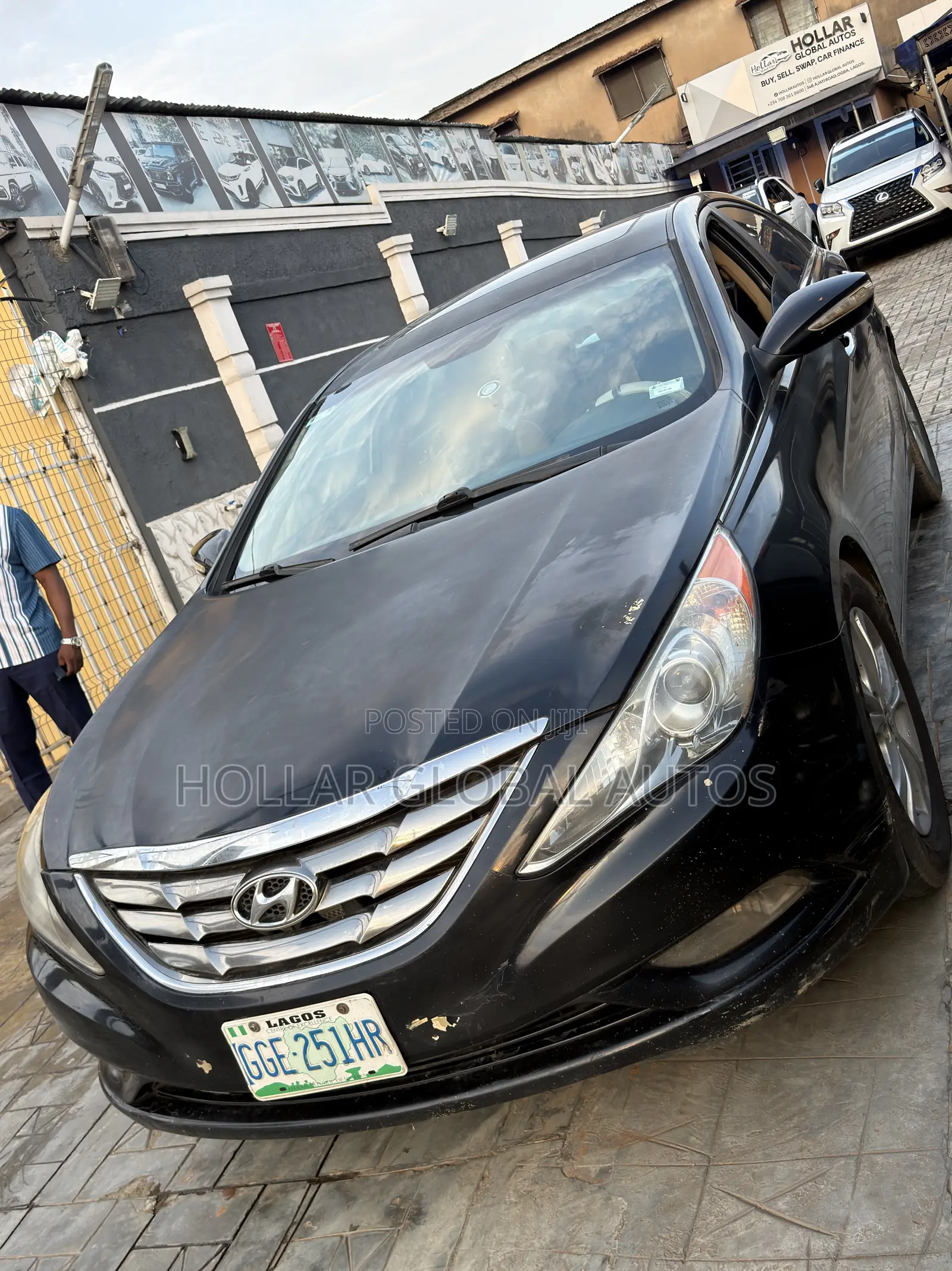 Hyundai Sonata Limited 2.0T Sedan (2.0L 4cyl 6A) 2013 Black