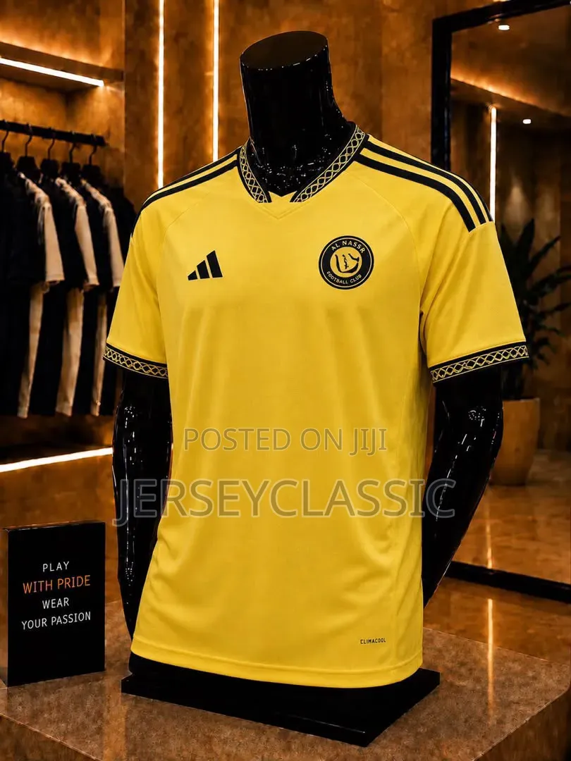 Al Nassr Yellow Home Football Jersey – 2026/27 Season