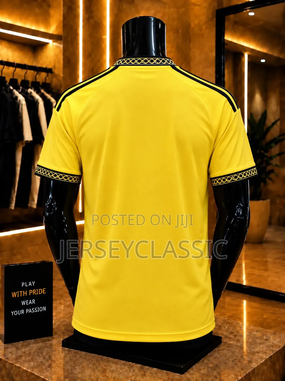 Al Nassr Yellow Home Football Jersey – 2026/27 Season