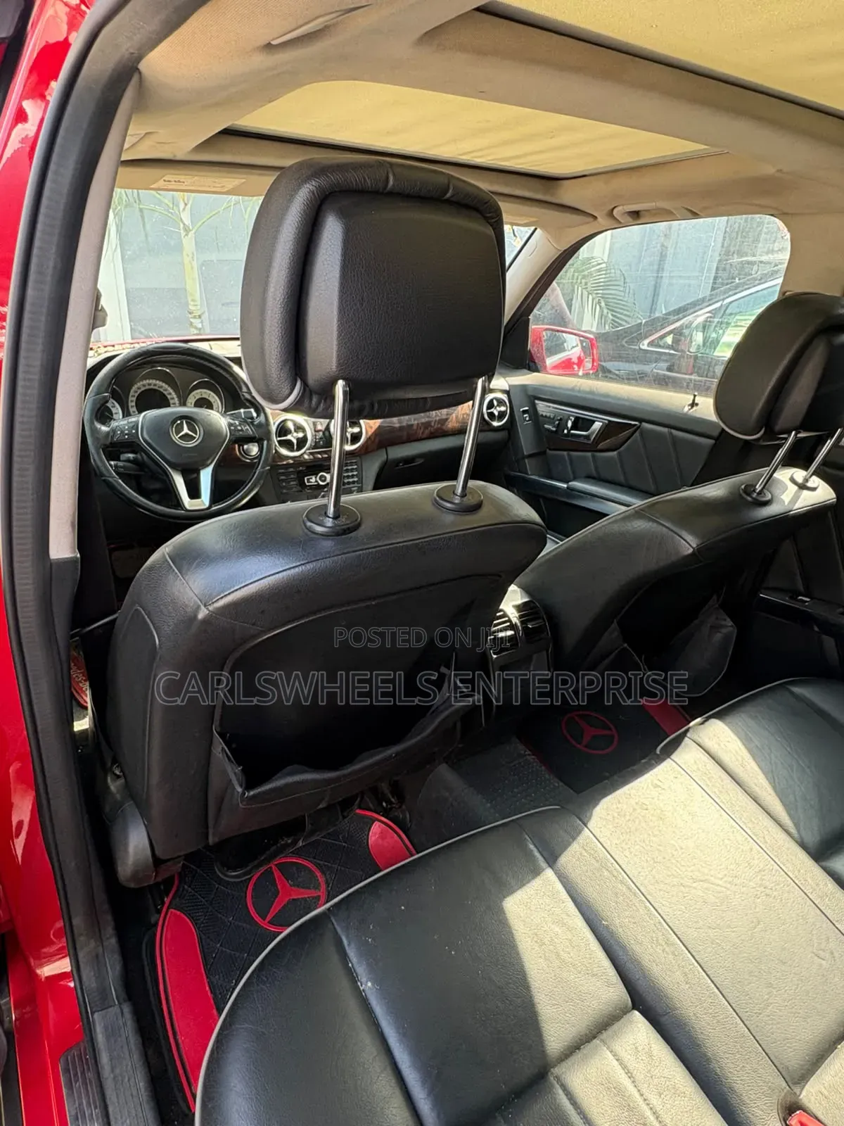 Mercedes-Benz GLK-Class 2014 Red