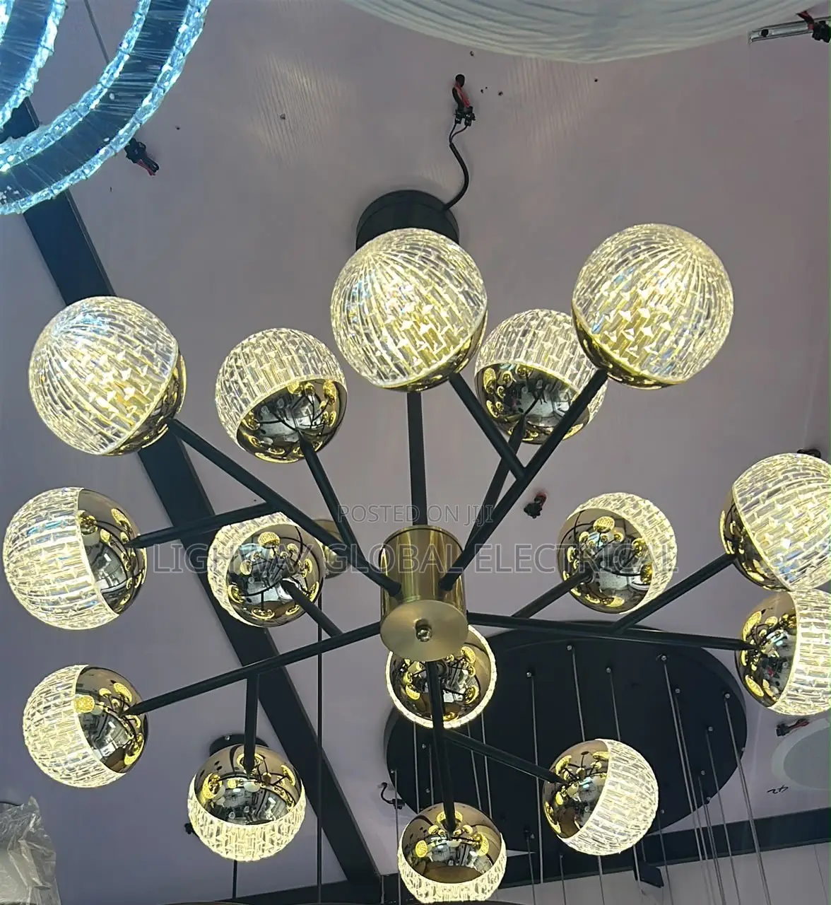 Led Multiple Hands Chanderlier Light