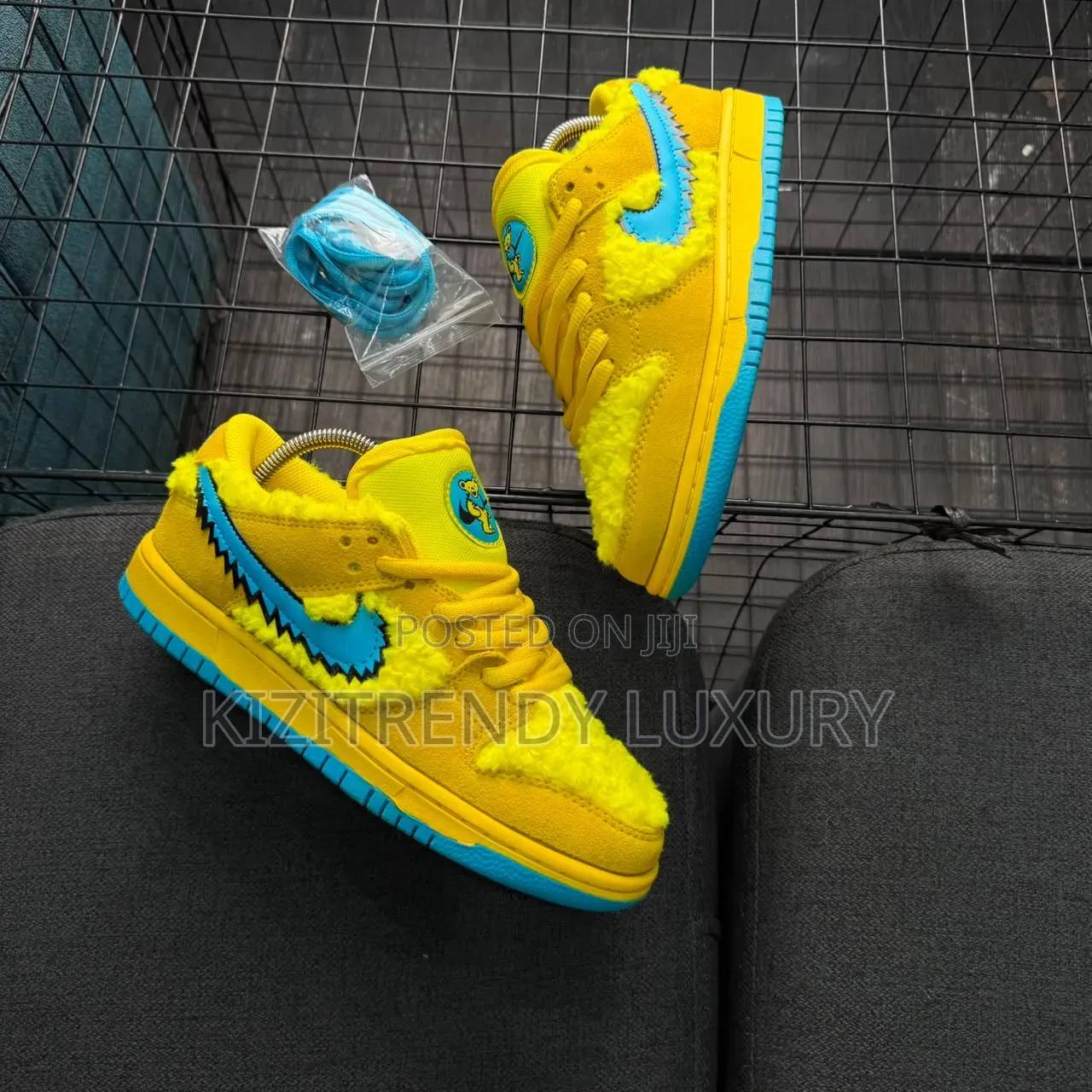 Nike SB Dunk Low Grateful Dead Bears Opti Yellow