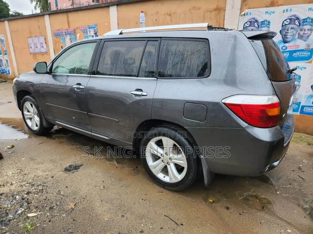 Toyota Highlander Limited 2009 Gray