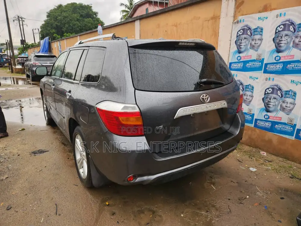 Toyota Highlander Limited 2009 Gray