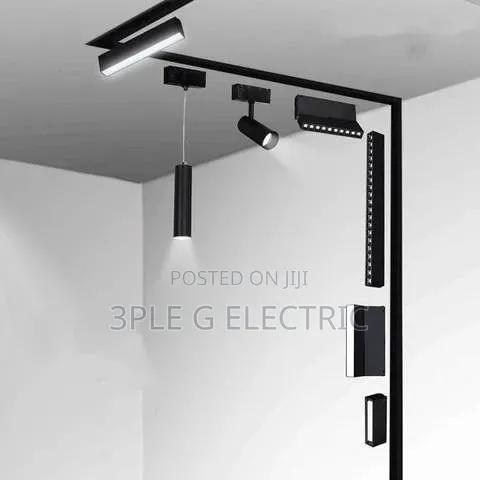 Sleek Magnetic Track Lighting System