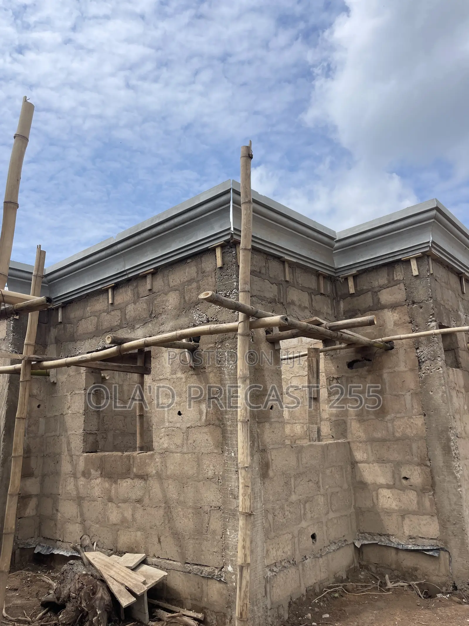 Precast Pop Parapet Concrete Facial Cast Design