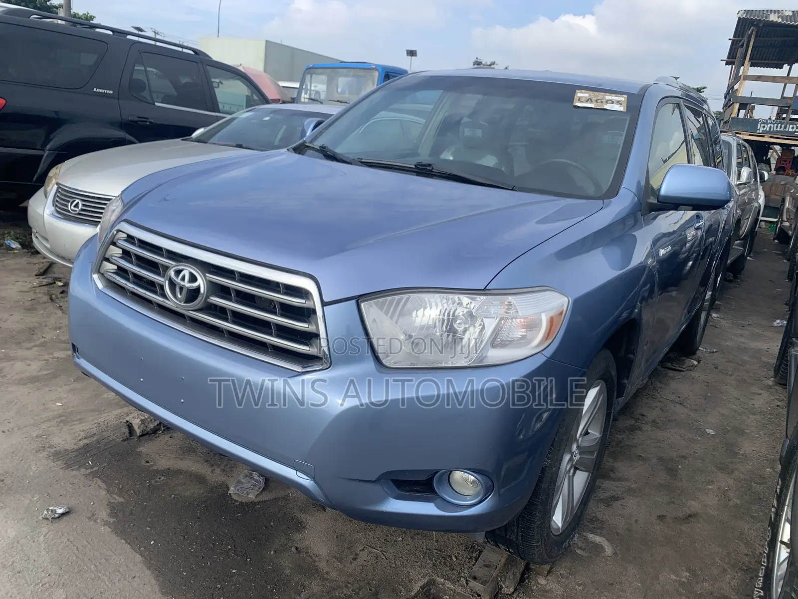 Toyota Highlander Limited 2010 Blue