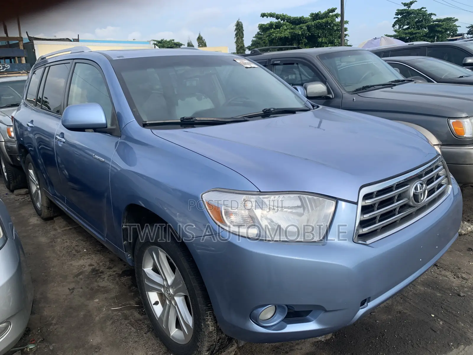 Toyota Highlander Limited 2010 Blue