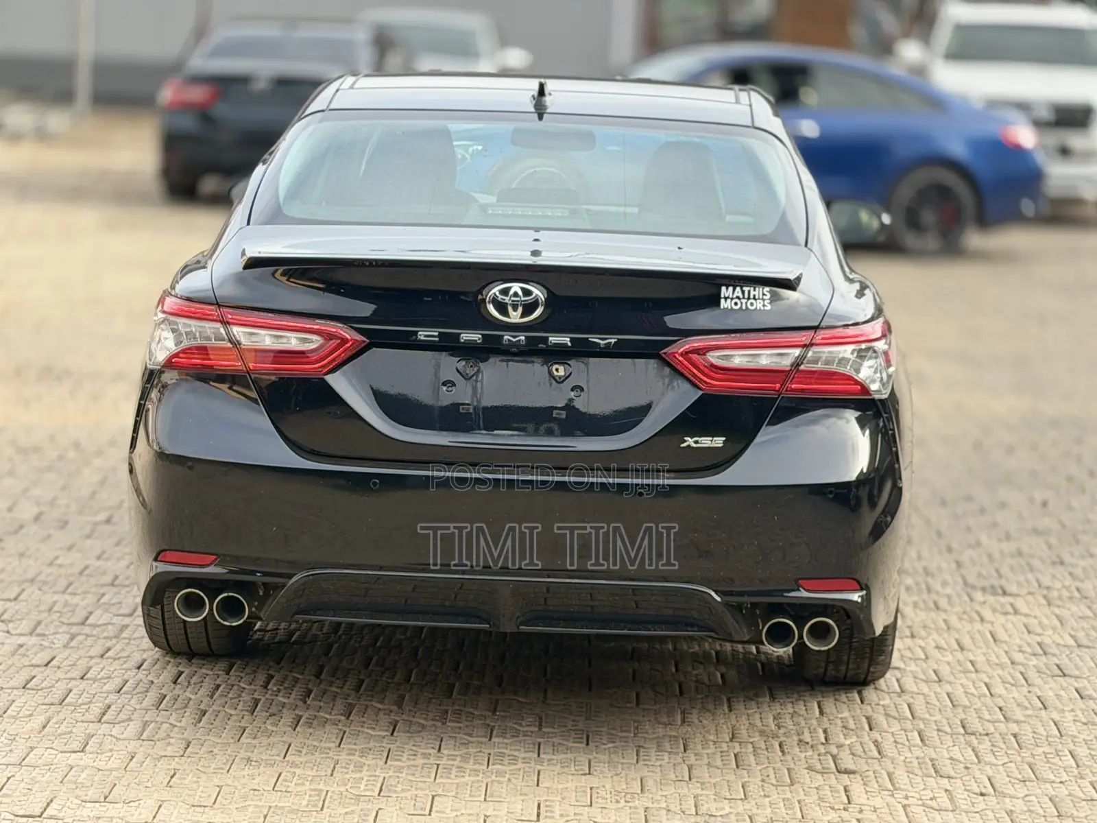 Toyota Camry XSE V6 FWD (3.5L 6cyl 8AM) 2018 Black