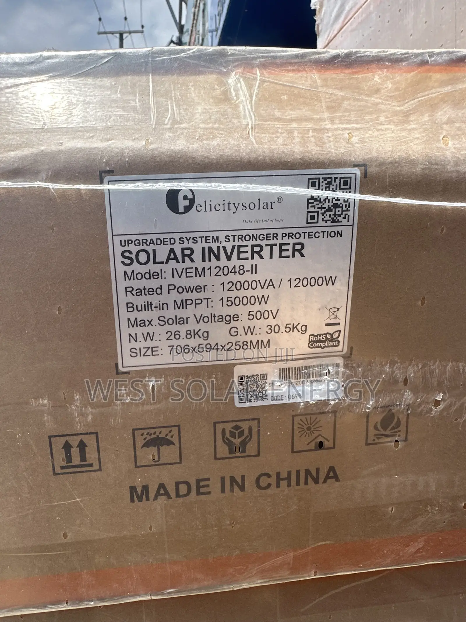12kva 48v Felicity Solar Hybrid Inverter