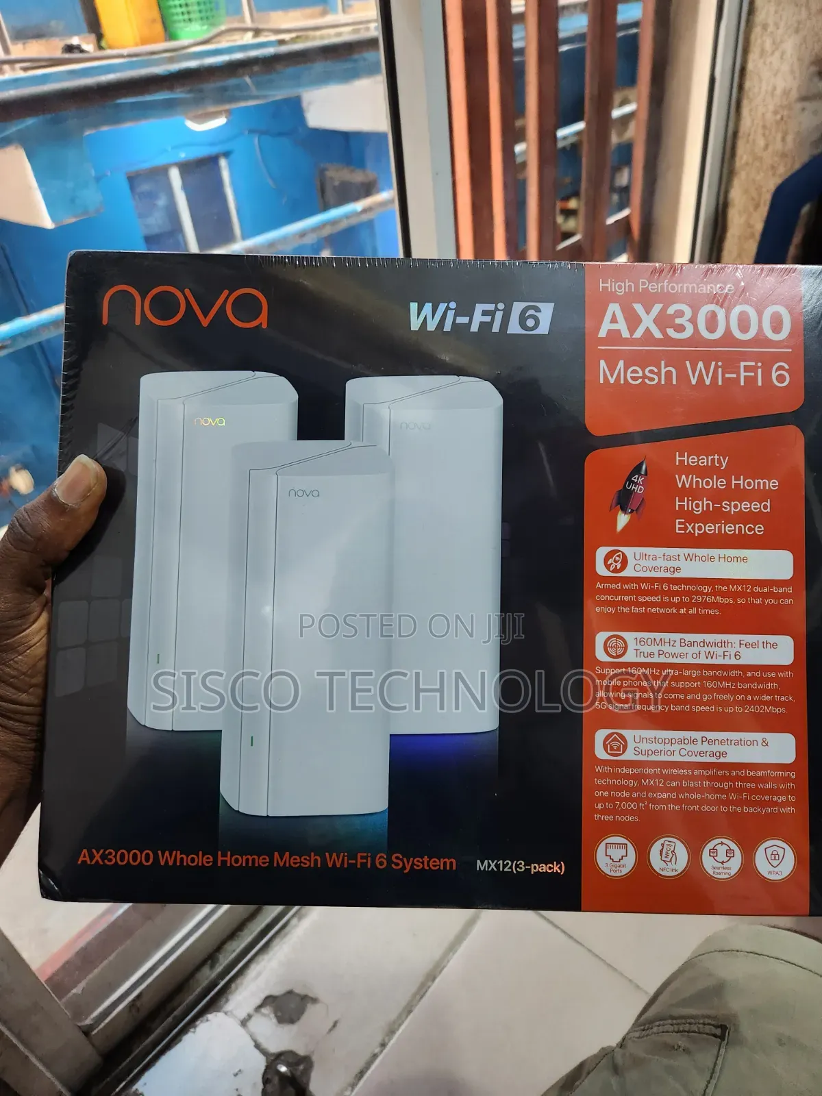 Tenda WiFi 6 AX3000